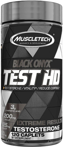 MuscleTech Test HD Black Onyx - 120 caplets
