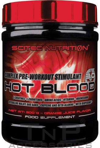 SciTec Hot Blood 3.0, Orange Juice - 300g