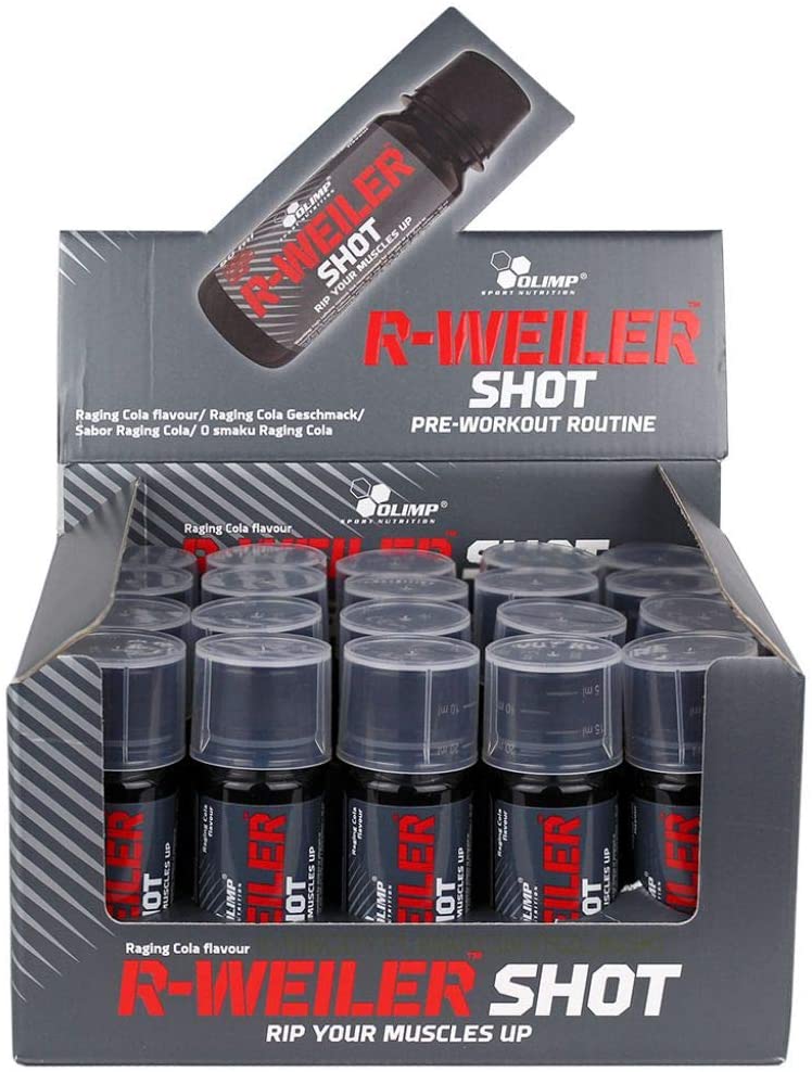 Olimp Nutrition R-Weiler Shot, Raging Cola - 20 x 60 ml.