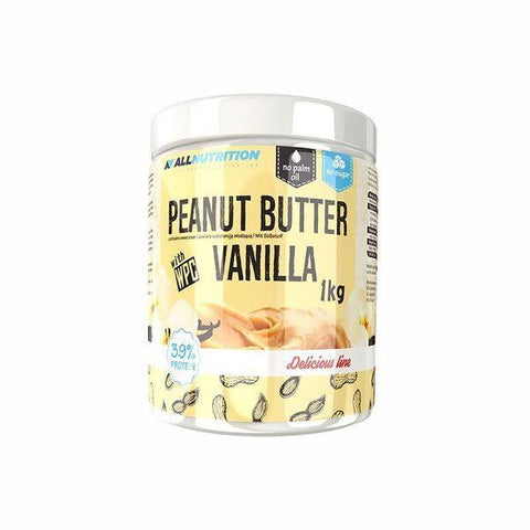 Allnutrition Peanut Butter with WPC, Vanilla - 1000g