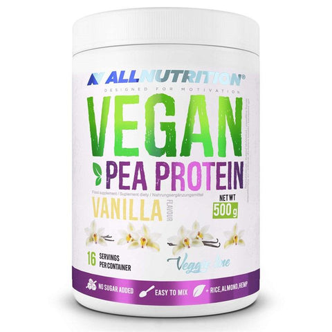 Allnutrition Vegan Pea Protein, Vanilla - 500g