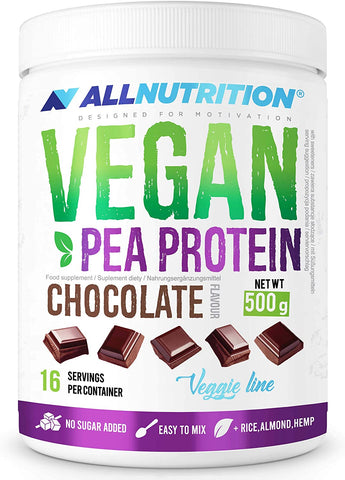 Allnutrition Vegan Pea Protein, Chocolate - 500g