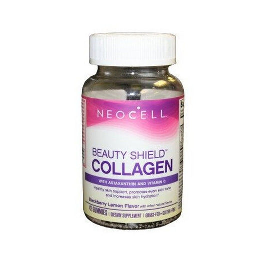 NeoCell Beauty Shield Collagen, Blackberry Lemon - 42 gummies