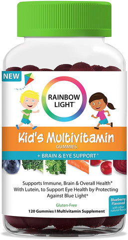 Rainbow Light Kid's Multivitamin Gummies, Blueberry - 120 gummies