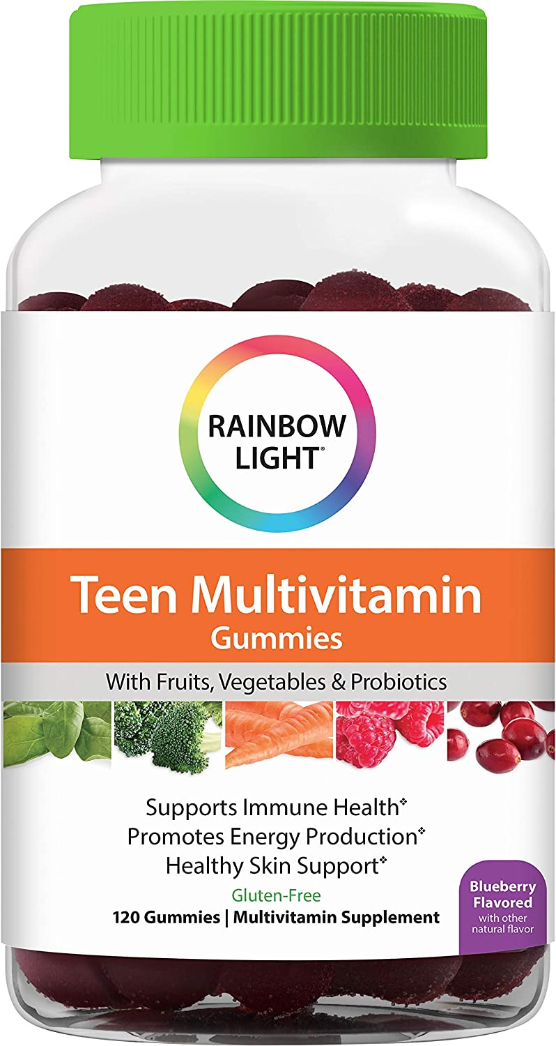 Rainbow Light Teen Multivitamin Gummies, Blueberry - 100 gummies