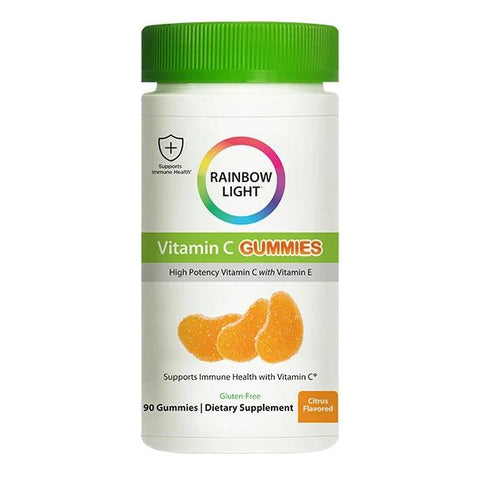 Rainbow Light Gummy Vitamin C Slices, Tangy Orange - 90 gummies