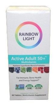 Rainbow Light Active Adult 50+ Multivitamin - 60 tablets