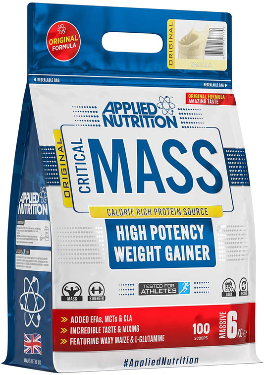 Applied Nutrition Critical Mass - Original, Vanilla - 6000g
