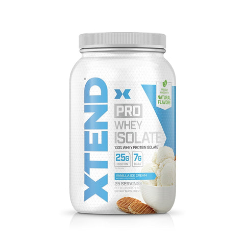 Xtend Pro Whey Isolate, Vanilla Ice Cream - 810g