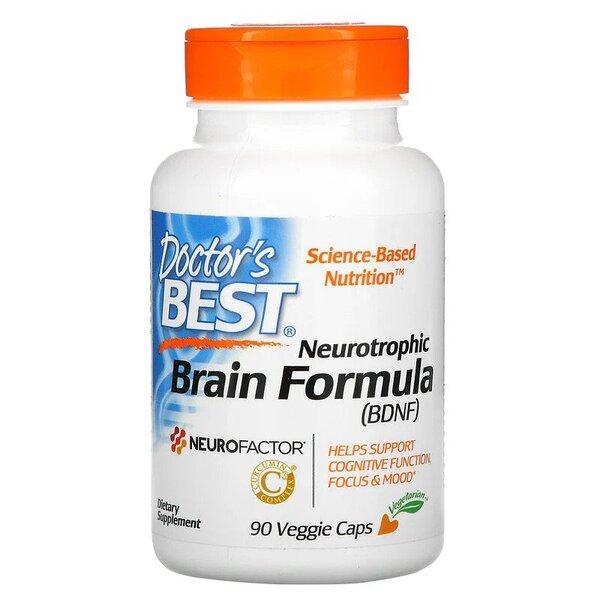 Doctor's Best Neurotrophic Brain Formula - 90 vcaps