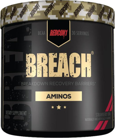 Redcon1 Breach - Aminos, Strawberry Kiwi - 300g