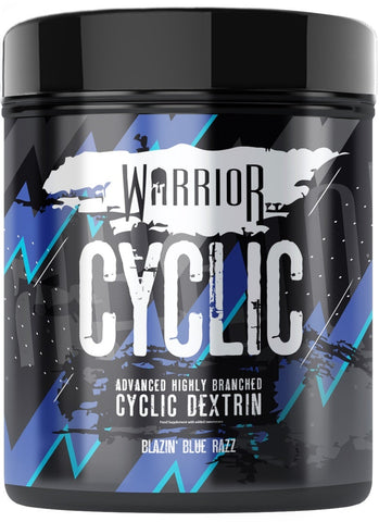Warrior Cyclic, Blazin Blue Razz - 400g