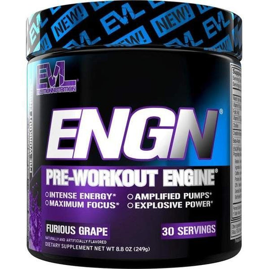 EVLution Nutrition ENGN, Furious Grape - 249g