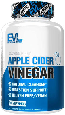 EVLution Nutrition Apple Cider Vinegar - 60 vcaps