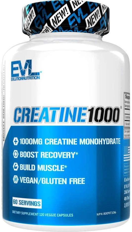 EVLution Nutrition Creatine 1000 - 120 vcaps