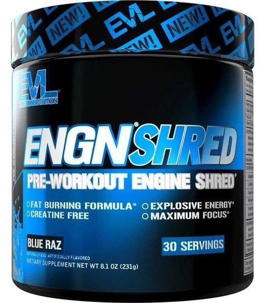 EVLution Nutrition ENGN Shred, Blue Raz 231g
