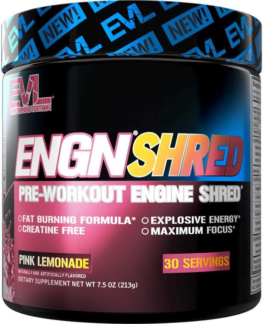 EVLution Nutrition ENGN Shred, Pink Lemonade - 213g