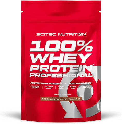 SciTec 100% Whey Protein Professional, Chocolate Coconut - 500g