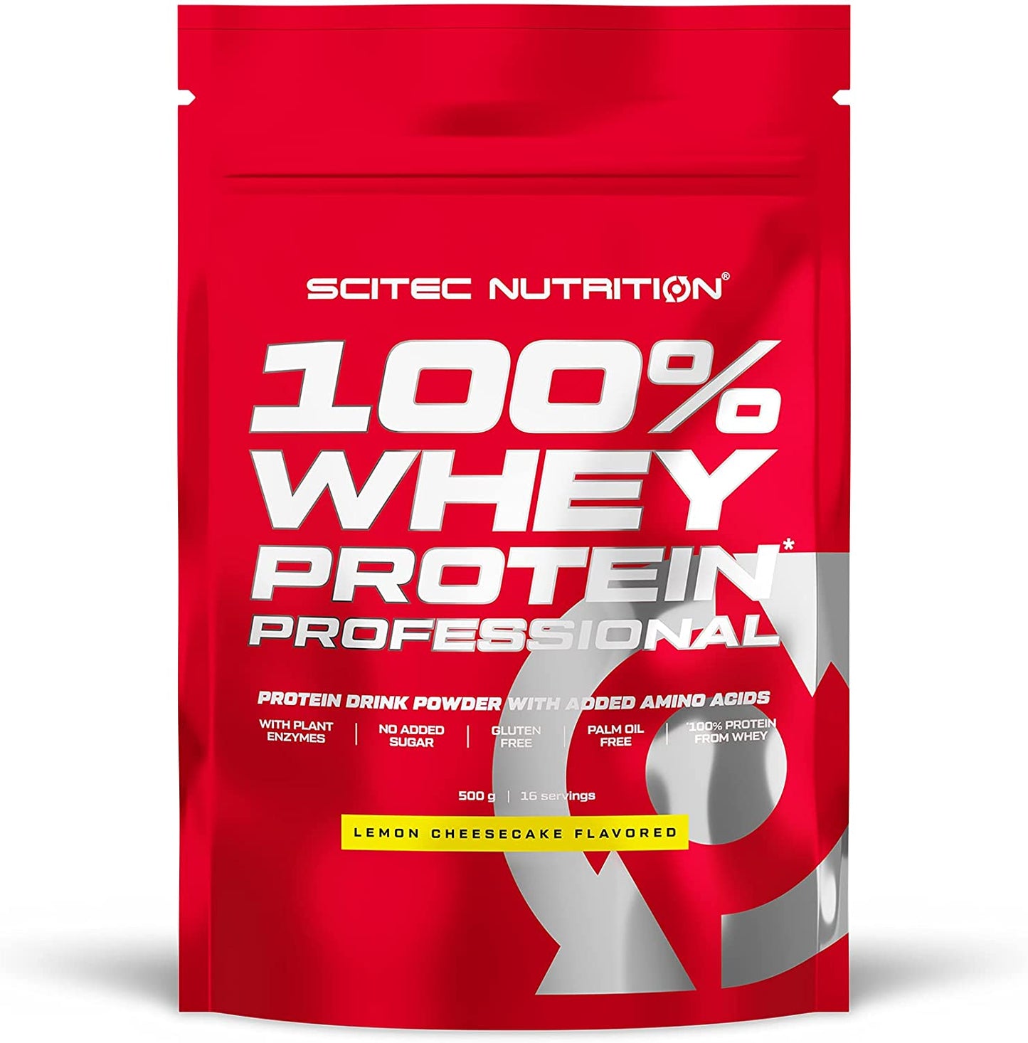 SciTec 100% Whey Protein Professional, Lemon Cheesecake - 500g