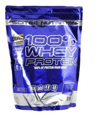 SciTec 100% Whey Protein, Vanilla - 1000g