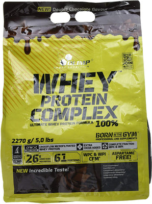 Olimp Nutrition Whey Protein Complex 100%, Double Chocolate - 2270g