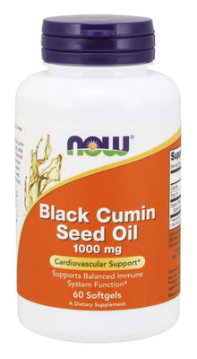 NOW Foods Black Cumin Seed Oil - 60 softgels