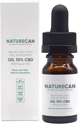 Naturecan CBD Oil, 10% - 10 ml.