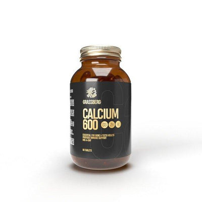 Grassberg Calcium 600 D3 Zn K - 90 tabs