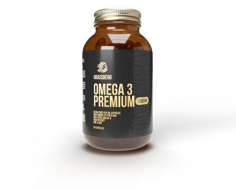 Grassberg Omega 3 Premium, 1200mg - 90 caps