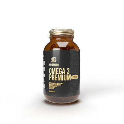 Grassberg Omega 3 Premium, 1000mg - 60 caps