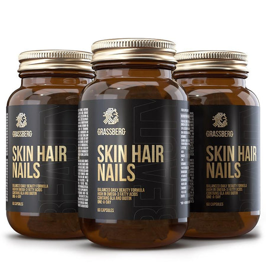 Grassberg Skin, Hair, Nails - 60 caps