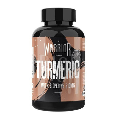 Warrior Turmeric with Bioperine, 510mg - 60 vcaps