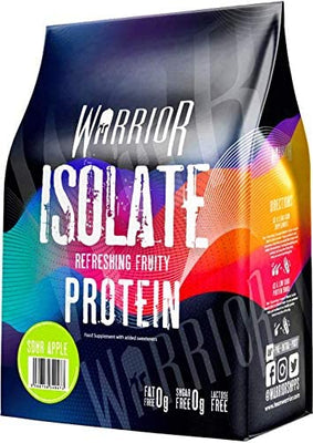 Warrior Isolate - Refreshing Fruity Protein, Sour Apple - 500g