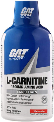 GAT L-Carnitine 1500, Watermelon - 473 ml.