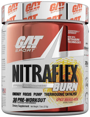 GAT Nitraflex Burn, Spicy Mango-Rita - 213g