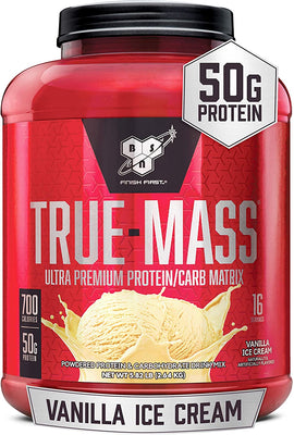 BSN True Mass, Vanilla Ice Cream - 2640g