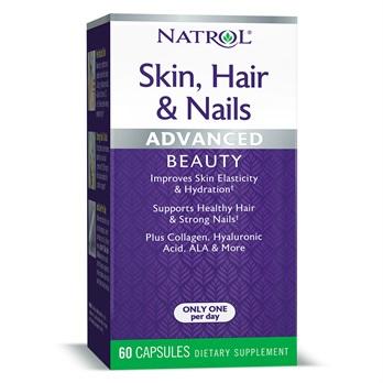 Natrol Skin, Hair and Nails - 60 caps