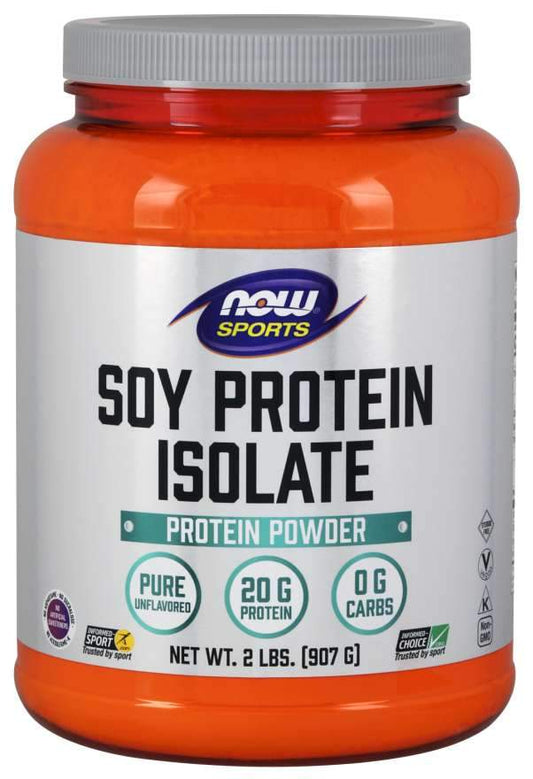 NOW Foods Soy Protein Isolate, Unflavored - 907g