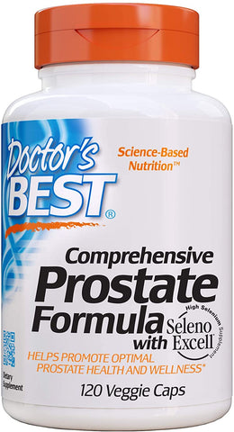 Doctor's Best Comprehensive Prostate Formula with Seleno Excell - 120 vcaps