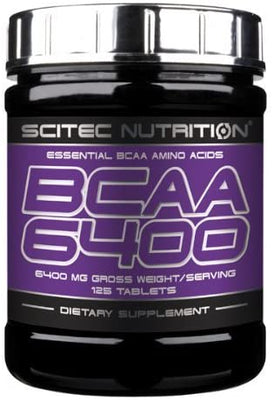 SciTec BCAA 6400 - 125 tabs