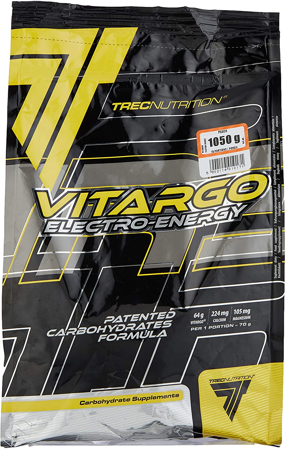 Trec Nutrition Vitargo Electro-Energy, Peach - 1050g