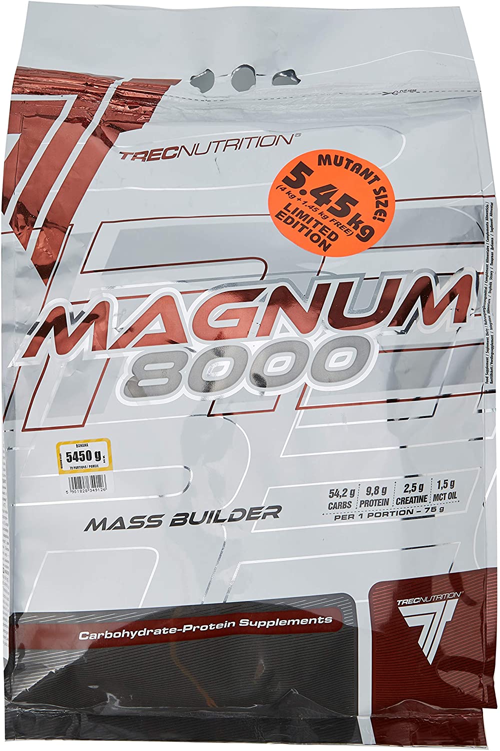 Trec Nutrition Magnum 8000, Banana - 5450g