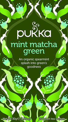 Pukka Herbs Organic Mint Matcha Green Tea 20 Bags