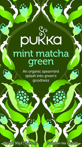 Pukka Herbs Organic Mint Matcha Green Tea 20 Bags