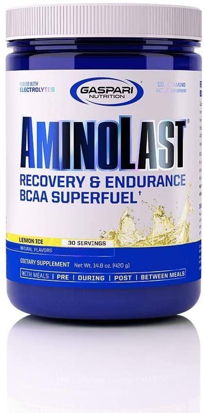Gaspari Nutrition Aminolast, Lemon Ice - 420g