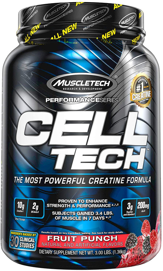 MuscleTech Cell-Tech, Fruit Punch - 1400g
