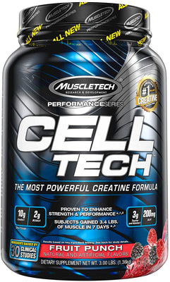 MuscleTech Cell-Tech, Fruit Punch - 1400g