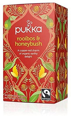Pukka Rooibos & Honeybush with Ginseng Tea FW 20 Bags ( Morning Time Tea )