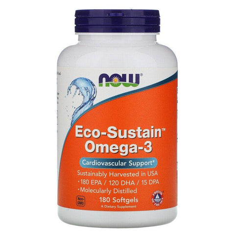 NOW Foods Eco-Sustain Omega-3 - 180 softgels
