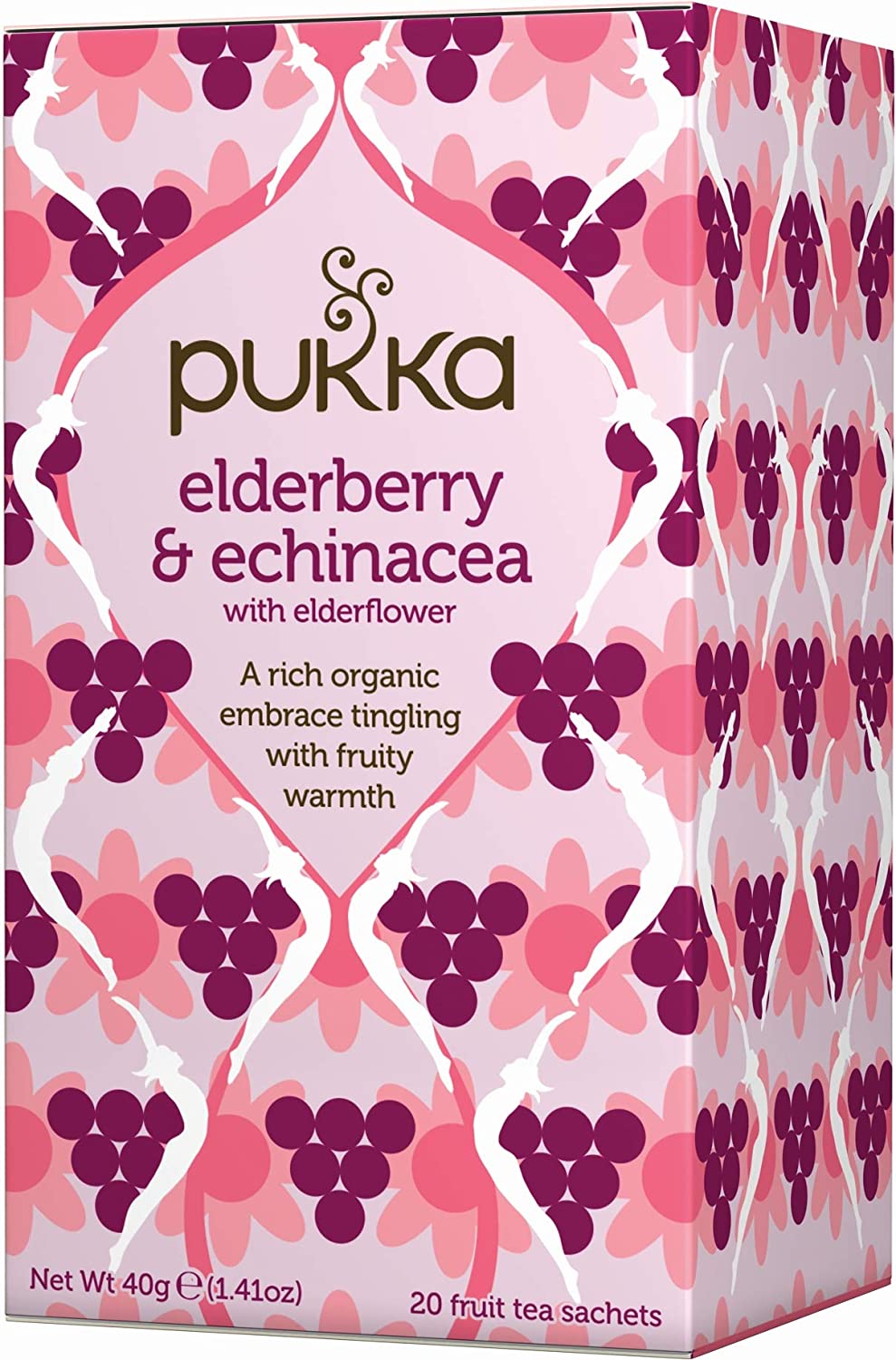Pukka Herbs Elderberry & Echinacea Tea FW 20 Bags